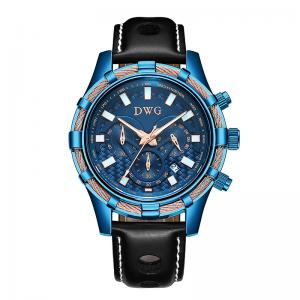 China SEIKO Quartz Chronograph Watches Waterproof Sports Wrist Watch For Men supplier