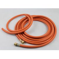 Tuyau orange de gaz de l'identification 6mm NBR Lpg de couleur pour le ménage et l'utilisation industrielle