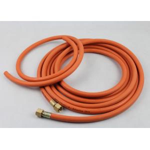 China Orange Color ID 6mm NBR Lpg Gas Hose For Household and Industrial Usage supplier