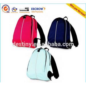 China 600D polyseter material sports children backpack with water bottle holder supplier