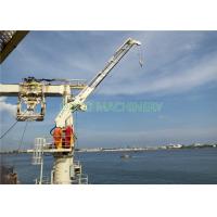 China Marine Telescoping Folding Jib Crane IP56 For Open Sea on sale