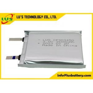 CP903450 CP903550 LiMn02 Lithium Not Rechargeable Battery For IOT Solutions