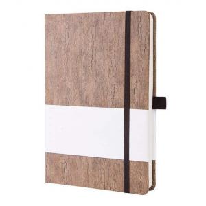 Amazon Hot Sell A5 Size 8''x5''  Eco-Friendly Natural Cork Notebook with Pen Loop & Page Dividers Gifts