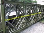 Long Span Steel Bailey Bridge , 3m Metal Modular Steel Bridge Structure Engineering
