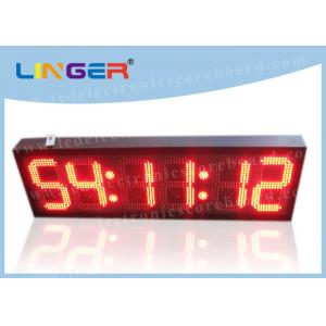 Reloj estupendo del contador de tiempo de la cuenta descendiente del brillo LED para el ferrocarril de alta velocidad