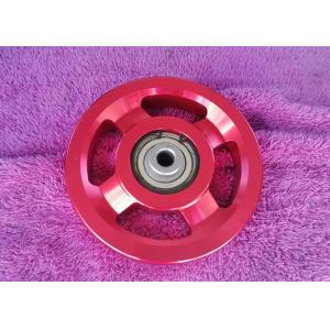 Multifunction Fitness Equipment Steel Cable Pulley Wheels For Health Clubs