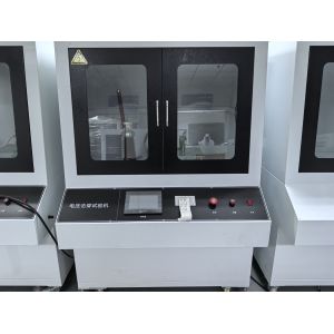 China ASTMD149 Tester Solid Insulation Material Electrical Strength Testing Machine With Oil Tank wholesale