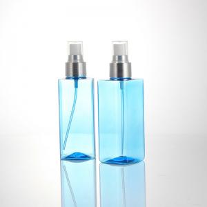 China 180ml Square Spray Plastic Fine Mist Bottle For Personal Care supplier