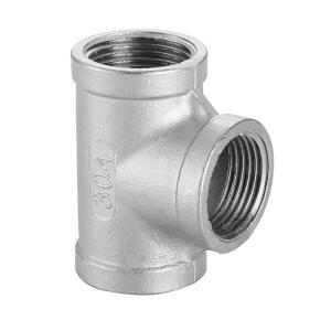China La réduction réductrice de haute qualité de pièce en t d'acier inoxydable/le fil interne pièce en t inégale a fileté des garnitures de tuyau de pièce en t supplier
