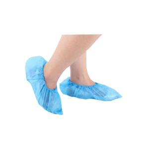medical surgical disposable products shoe cover waterproof non-skid shoe cover blue color