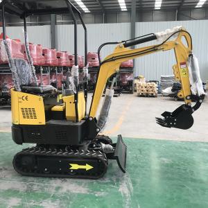 China CE China Construction Compact Mini Digger Excavator Hydraulic 0.8 Tonne supplier