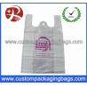 Color printed Plastic Biodegradable bags with Side gusset vest handle shopping