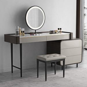 Luxury Custom Made Bedroom Makeup Vanity Table With LED Mirror