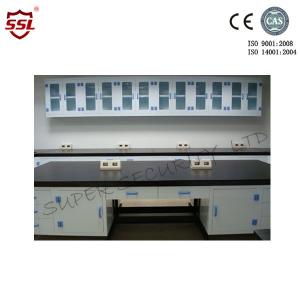 China Ploypropylene Anti-Acid Corrosive Storage Cabinet Wall Bench Laboratory Table Work Bench supplier