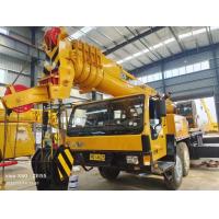 China 2016 XCMG QY50KT Used Truck Crane 50 Ton Oilfield Type 4 Shaft on sale