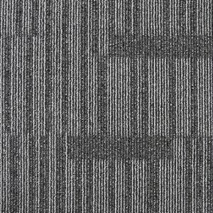 China Customizable Commercial-Grade Nylon Surface Modular Carpet Tiles with PU Backing wholesale