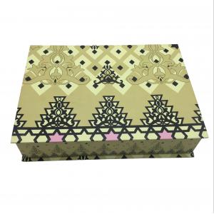 Art Paper Custom Clothing Packaging Boxes , Folding Apparel Gift Boxes
