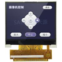 320x240 Medical LCD Touch Screen 2.3 Inch ILI9342C MCU 8bits Interface 36 Pins