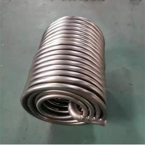 ASTM B862 Titanium Coil Tubing Pipe 9.52mm To 80mm