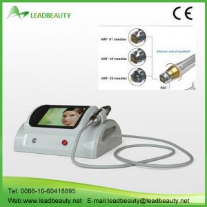 2016 Newest fractional rf microneedling micro needle machine