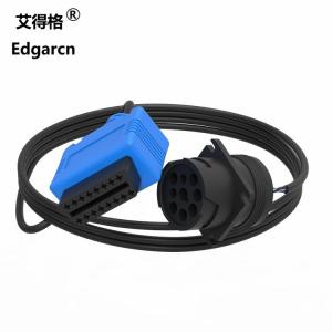 China Blue / Green Custom Wiring Harness For Trucks , Ip68 9 Pin Deutsch Cable supplier