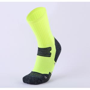 Cotton Custom Sports Socks / Elastic And Breathable Running Socks / Colorful Mens Socks