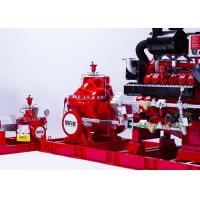 China 150PSI Diesel Engine Driven Fire Pump , Split Case Fire Pump Ductile Cast Iron Materials on sale