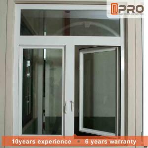 China Vertical Aluminum Clad Casement Windows , Thermal Break Clear Glass Window casement sliding window casement aluminium supplier