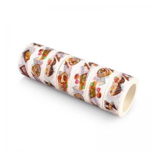 China Sticky Washi Paper Tape Pressure Sensitive Reposition Without Adhesive Residue wholesale