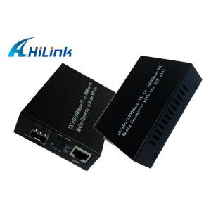 Network Black Box Media Converter Ethernet To Fiber Optic High Performance