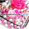 Cute Diamond Rhinestone Bling Hard Case for iPhone 4 / 4S (Pink)