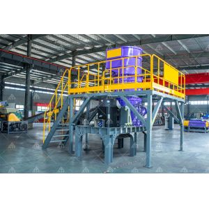 China Automatic Steel Wire Crusher with Tungsten Steel Blade and Fully Enclosed Design for Tire Wire Processing wholesale