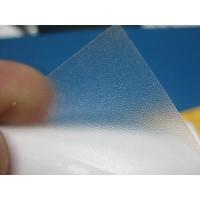 China Monomeric PVC Glossy Cold Lamination Film With Acrylic Permanent Glue on sale