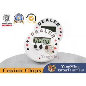 China DEALER Countdown Timer For Texas Hold'Em Gambling Poker Table Call Time Zhuang Code Timer supplier