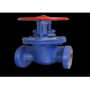 China GOST Cast Iron Flanged Gate Valve With Handle Full Port Lightweight supplier