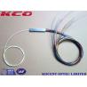 China Mini Tube Blockless Type Fiber Optic PLC Splitter 1x16 2x16 0.9mm Pigtail diameter wholesale