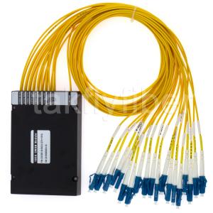 China 18CH CWDM Mux Demux Single Fiber Wavelength Division Multiplexing Monitor Port Optional supplier