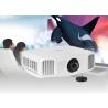 3LCD Full HD LED Video Projector Connect Android WiFi Phone With RJ45 Port