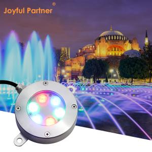 China New Arrival RGB 3 in 1 color high power 18W 316 Stainless Steel Led Flat UInderwater Light With U Type Bracket wholesale