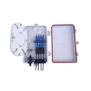 China Fiber Optic Splitter Distribution Box FTTH With 4 port SC FC ST LC Connectors supplier