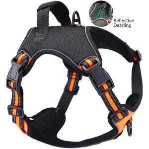Pet Puppy Chest Harness Reflective Heavy Duty Tactical Dog Harness ODM