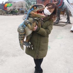Waterproof Dinosaur Playground Equipment Animatronic Dinosaur Puppet For Dino Park