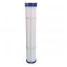 China PU Top Pleated Filter Cartridge , Polyester Media Synthetic Air Filter wholesale