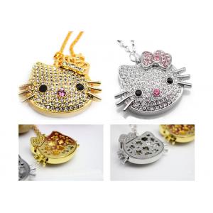 Jewelry  Hello Kitty Fancy USB Flash Pen Drive 8gb For Wedding Gift