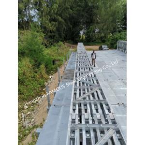 China Modular Steel Bailey Bridge Panel Shoring Prefabricated Temporary Rental Q345B Steel wholesale