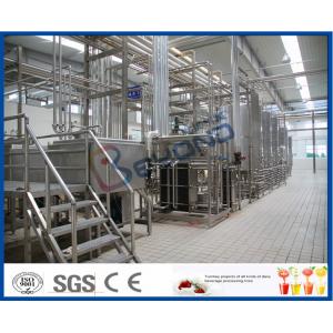 China Turn Key Projects 20000LPD Pasteurized Milk Production Line for 200 - 1000ml Bag Pouch supplier