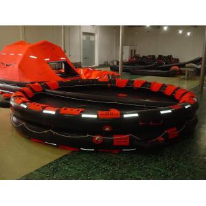 Marine Both Side of Acanopied Reversible Open Inflatable Life Raft