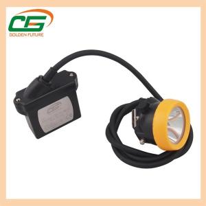 China 6.6ah Rechargeable Li-Ion Battery Cree Led Industry Safety Helmet Light supplier