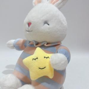 23CM Lovely Sitting Animal Rabbit Plush Toy For Kids