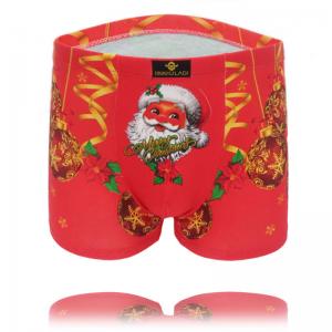 Men Boxers Cotton Brand Boxer shorts calzoncillos mens christmas underwear